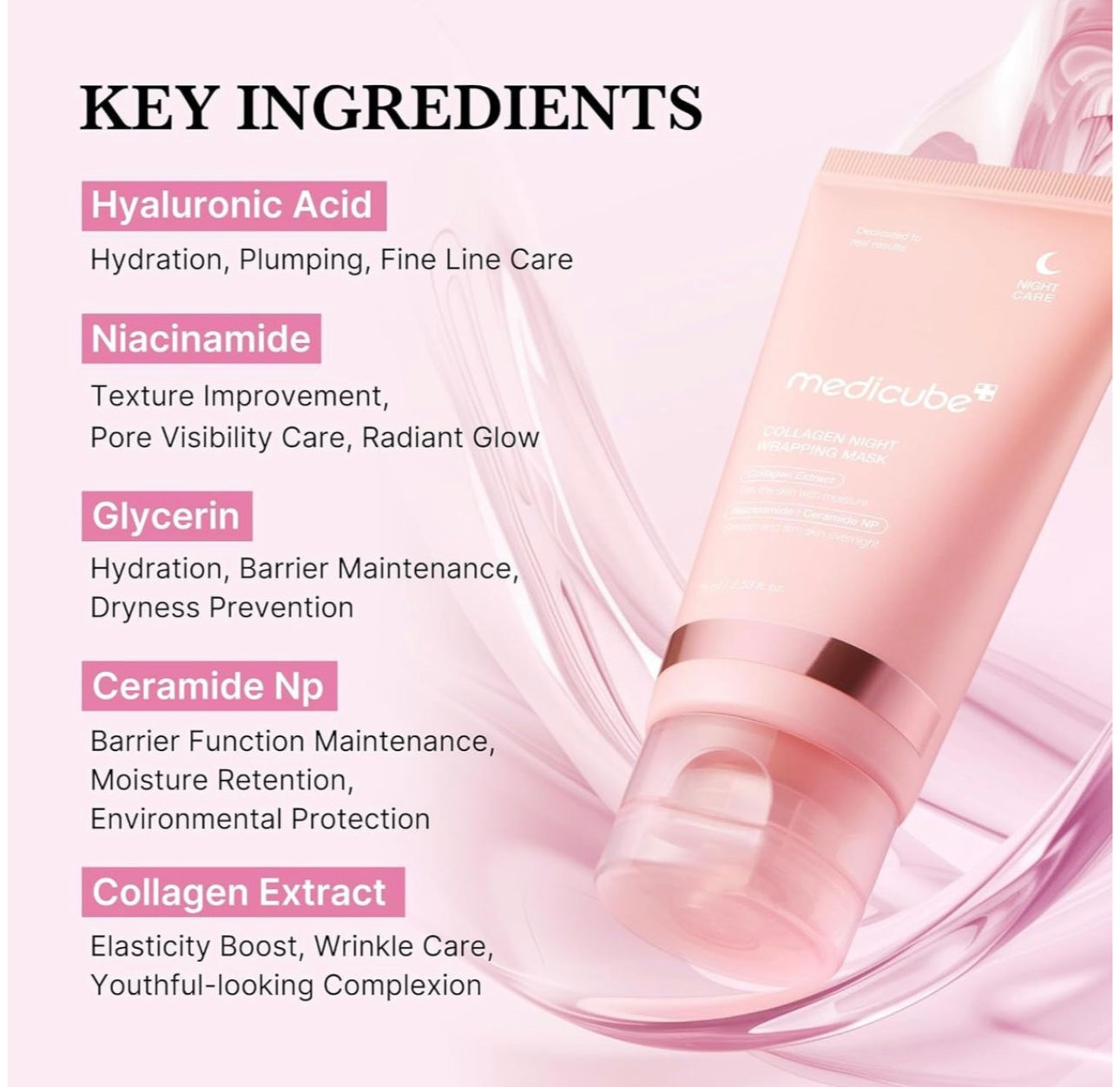 Medicube Collagen Night Wrapping Mask (75ml)