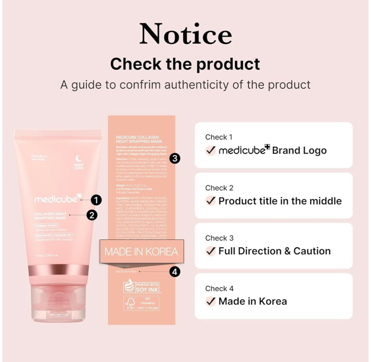 Medicube Collagen Night Wrapping Mask (75ml)