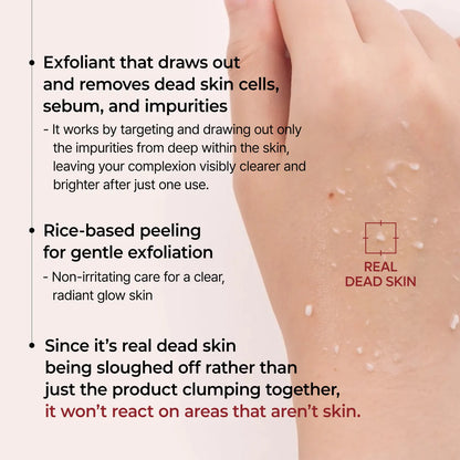 Dr. Melaxin Rice Glow Exfoliant Ampoule – 2PCS (White & Black Rice)