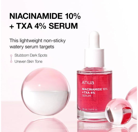 Anua Niacinamide 10% + TXA 4% Serum (30ml)